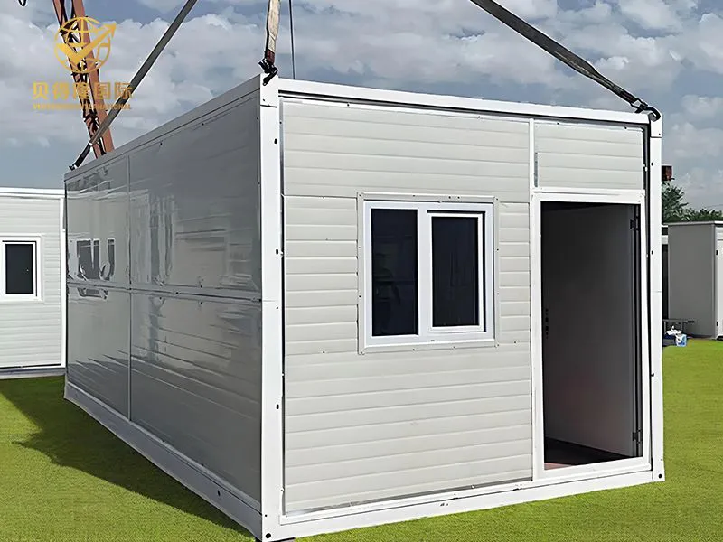 Casa de contêiner dobrável pré-fabricada com fácil instalação