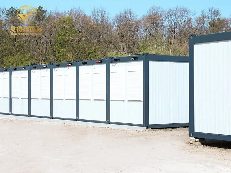 Casa de contêiner pré-fabricada montada portátil