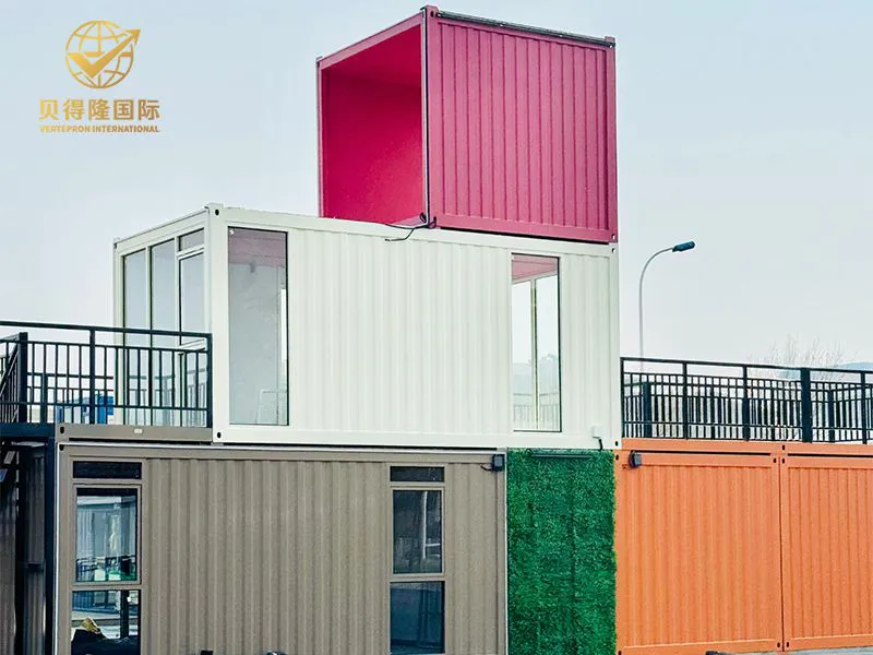 Casa modular de contêineres de montagem pré-fabricada