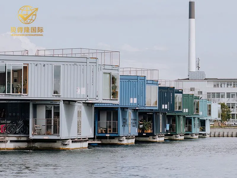 Casa modular de contêineres de montagem pré-fabricada