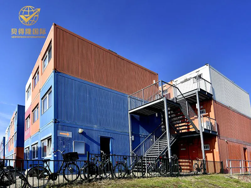 Casa modular de contêineres de montagem pré-fabricada