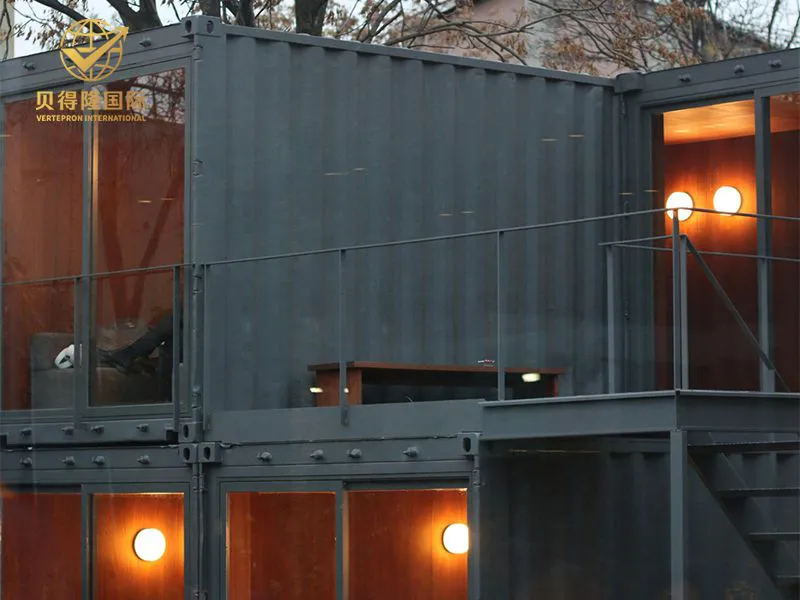 Casa modular de contêineres de montagem pré-fabricada