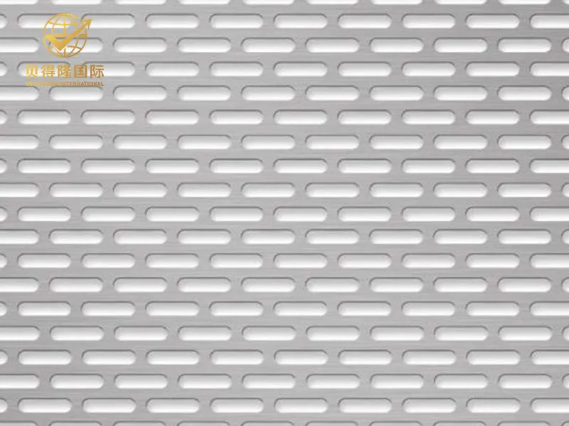 Malha metálica perfurada