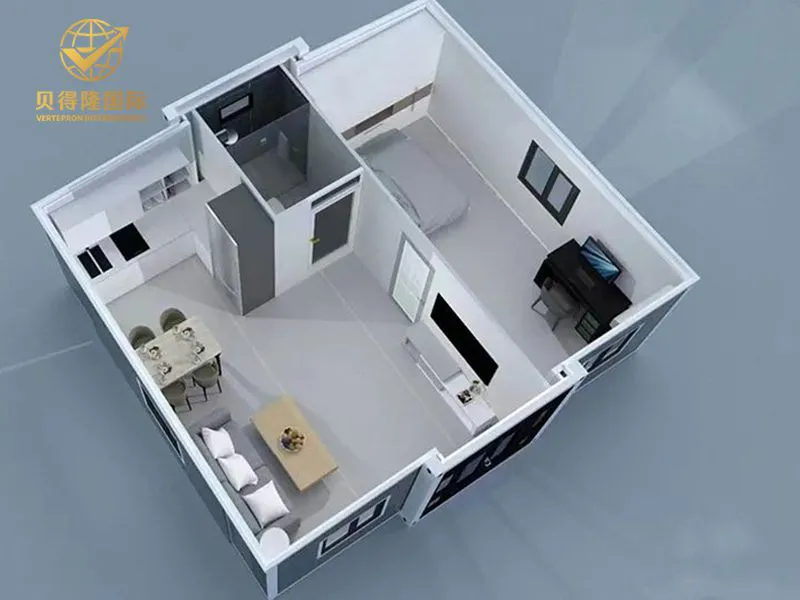 Casa de contêiner expansível