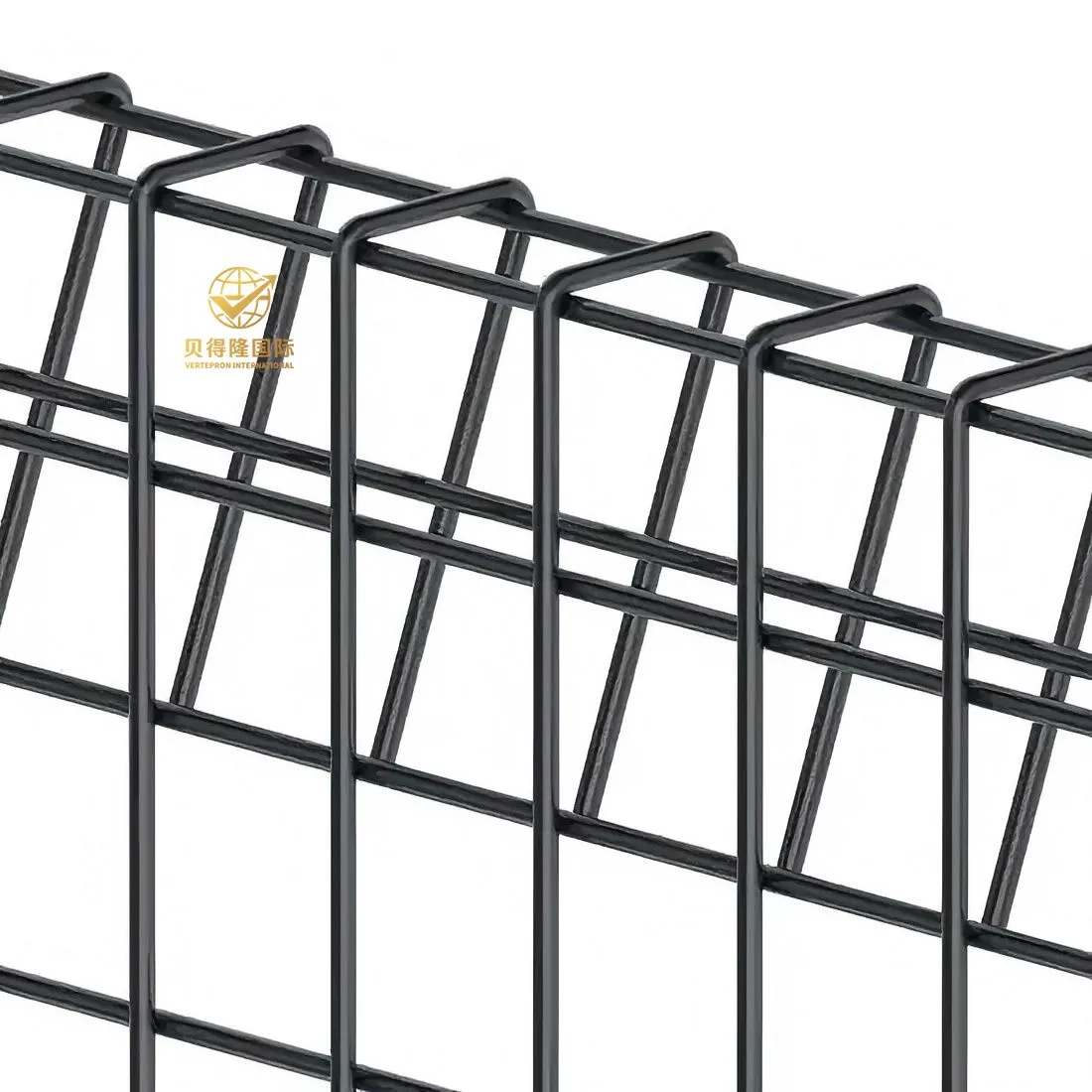 Cerca superior dobrada em brc galvanizado por imersão a quente